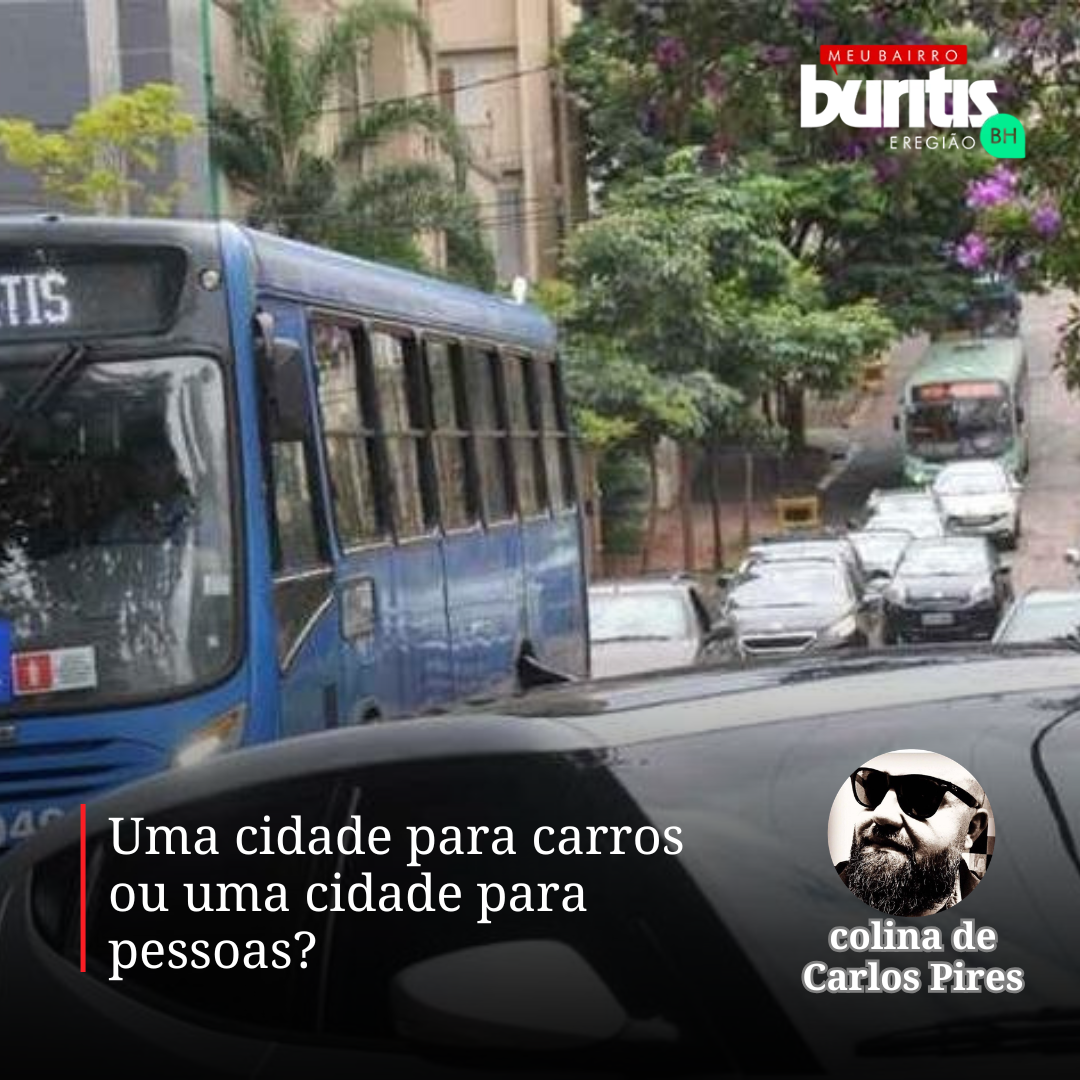 Uma cidade para carros ou uma cidade para pessoas?