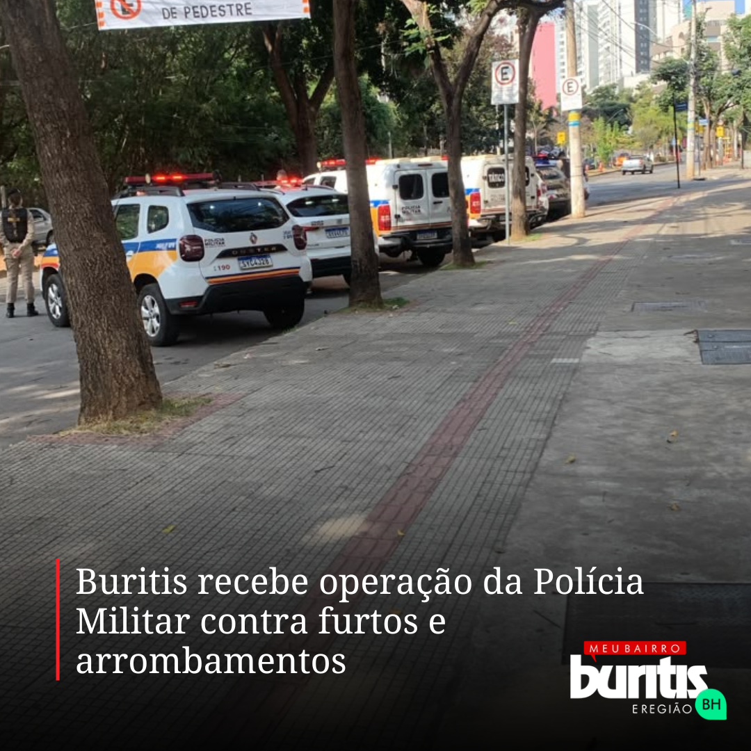 Buritis recebe operação da Polícia Militar contra furtos e arrombamentos