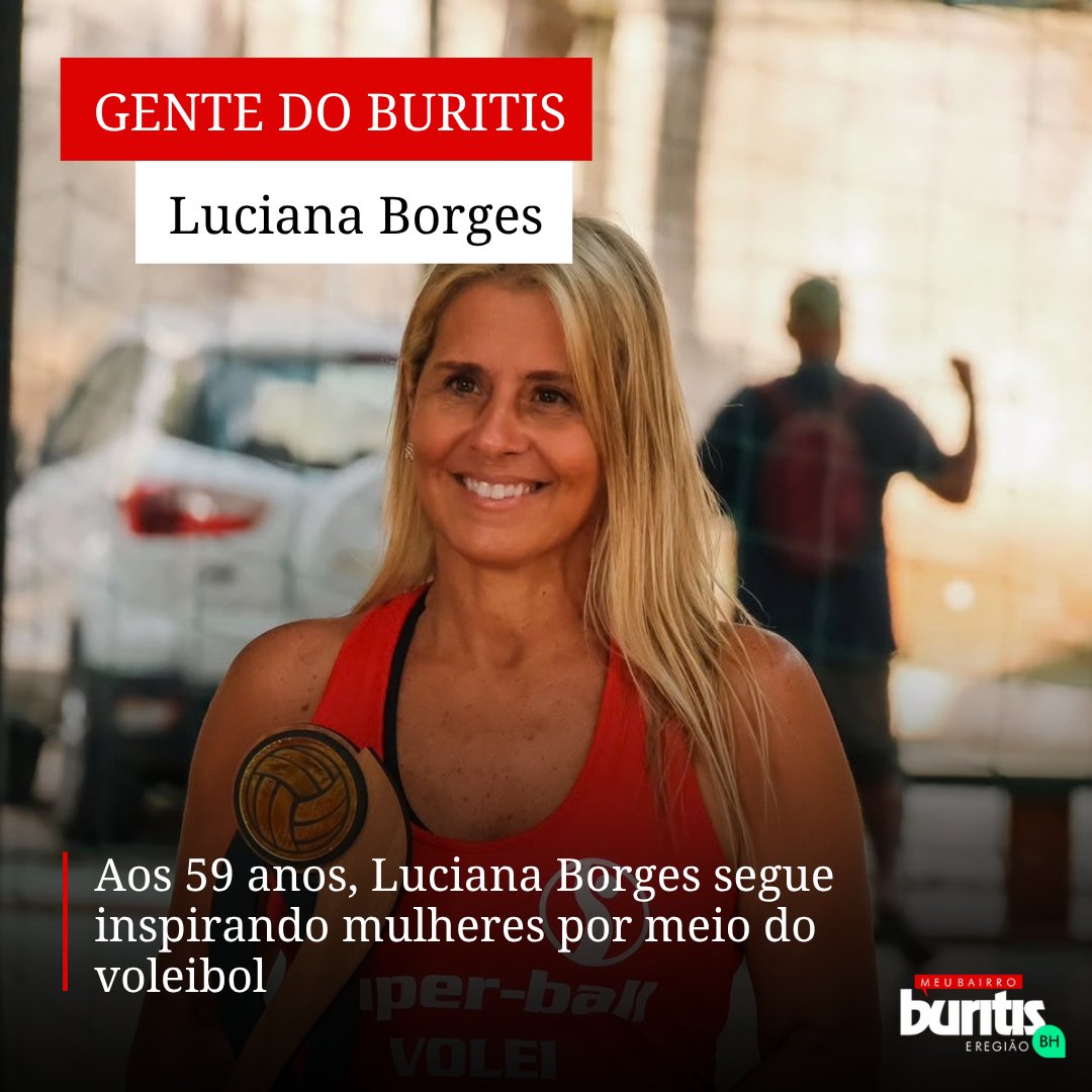 Aos 59 anos, Luciana Borges segue inspirando mulheres por meio do voleibol